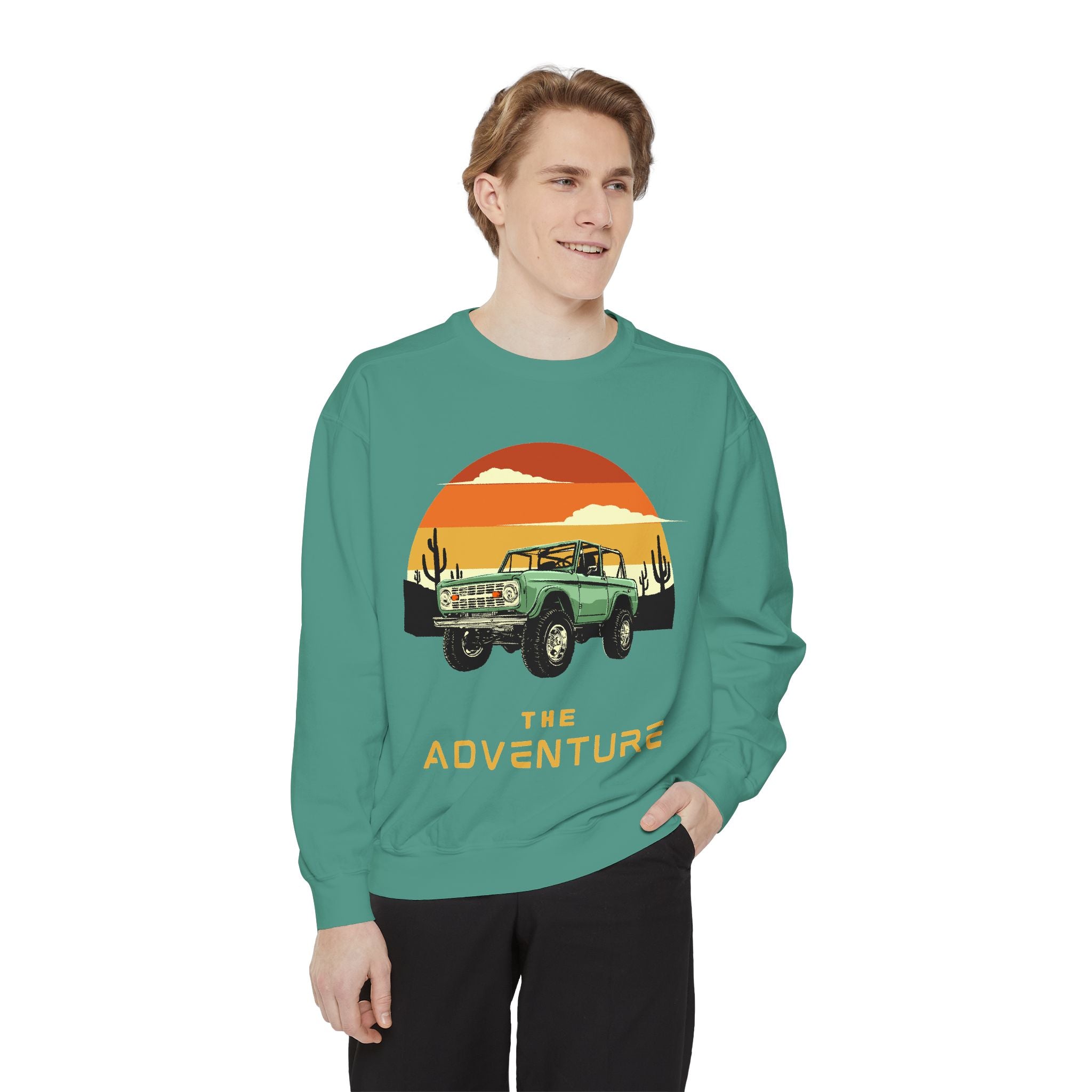 Adventure Graphic Unisex Sweatshirt - Perfect for Outdoor Lovers