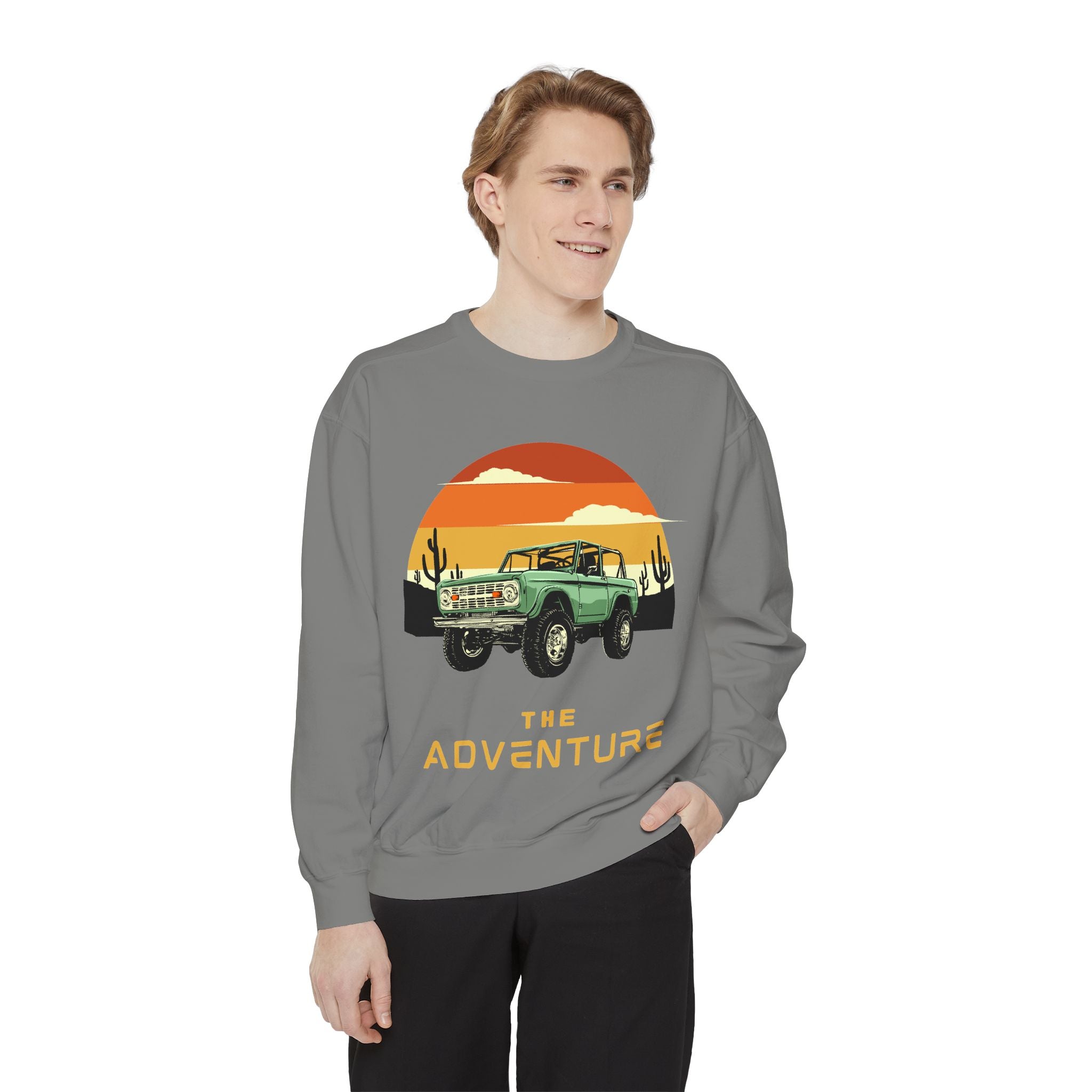 Adventure Graphic Unisex Sweatshirt - Perfect for Outdoor Lovers