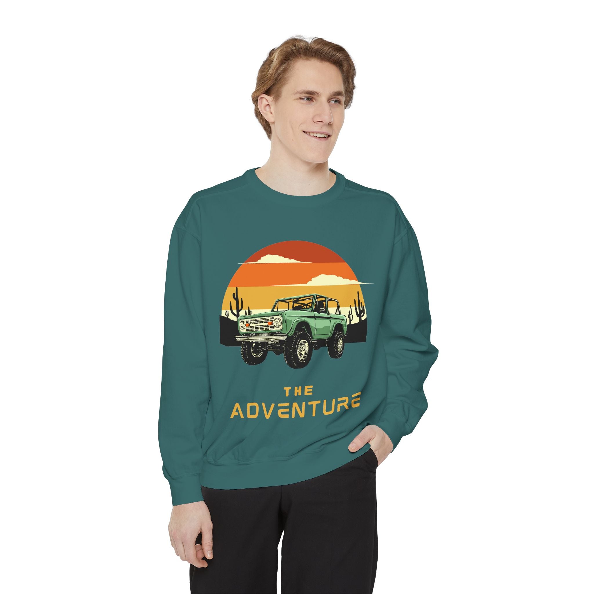 Adventure Graphic Unisex Sweatshirt - Perfect for Outdoor Lovers